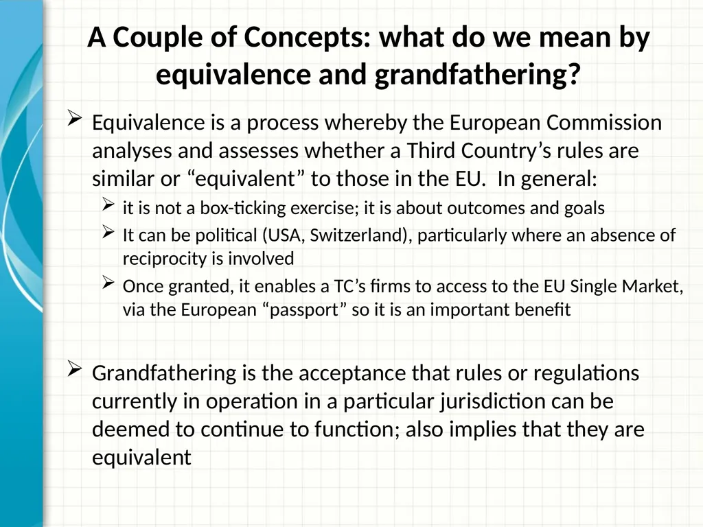 PRESENTATION TO ECLA SEMINAR ON 4AMLD Alex - slide 14 of 20