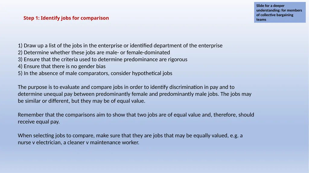 IndustriALL Pay Equity Training Modules Dr. Jane - slide 64 of 95
