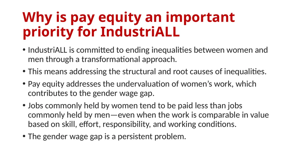 IndustriALL Pay Equity Training Modules Dr. Jane - slide 15 of 95