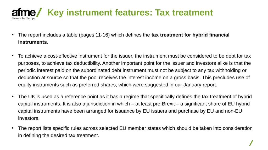 Recapitalisation instruments for smaller EU - slide 7 of 12