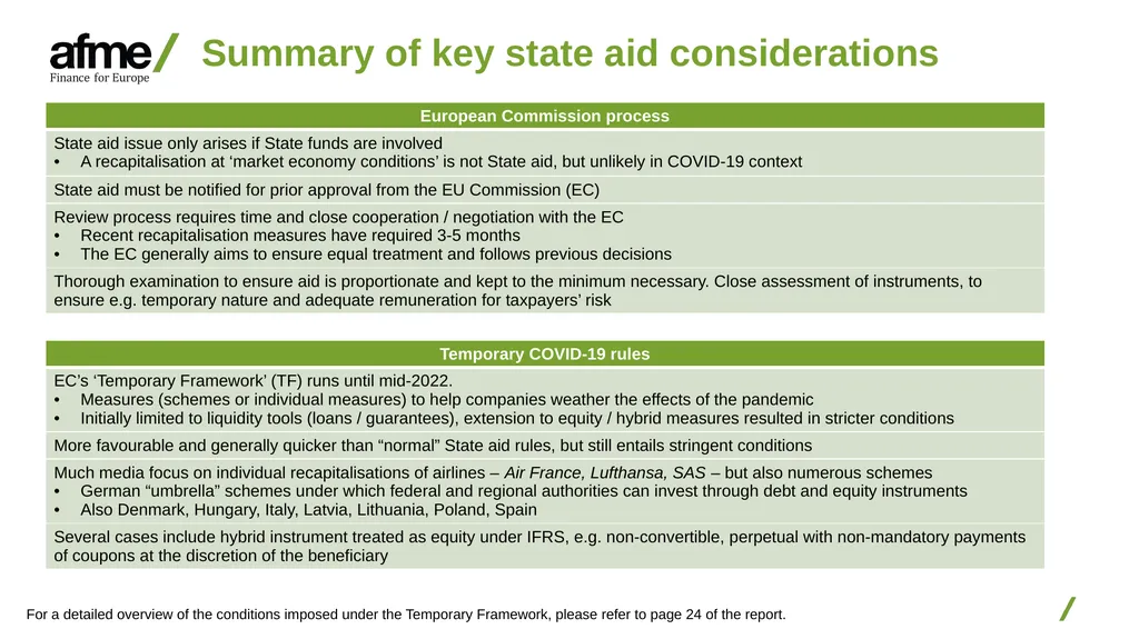 Recapitalisation instruments for smaller EU - slide 9 of 12