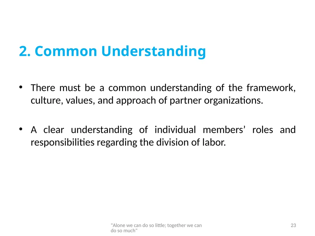 Networking and partnership formation for AECD - slide 23 of 120
