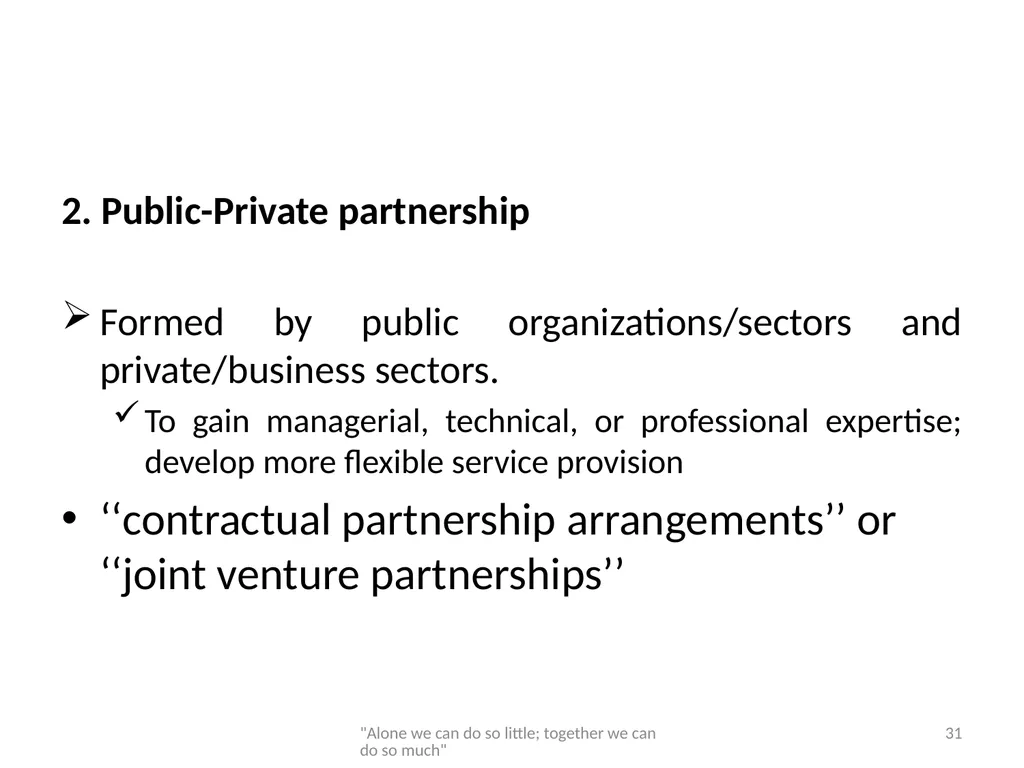 Networking and partnership formation for AECD - slide 31 of 120
