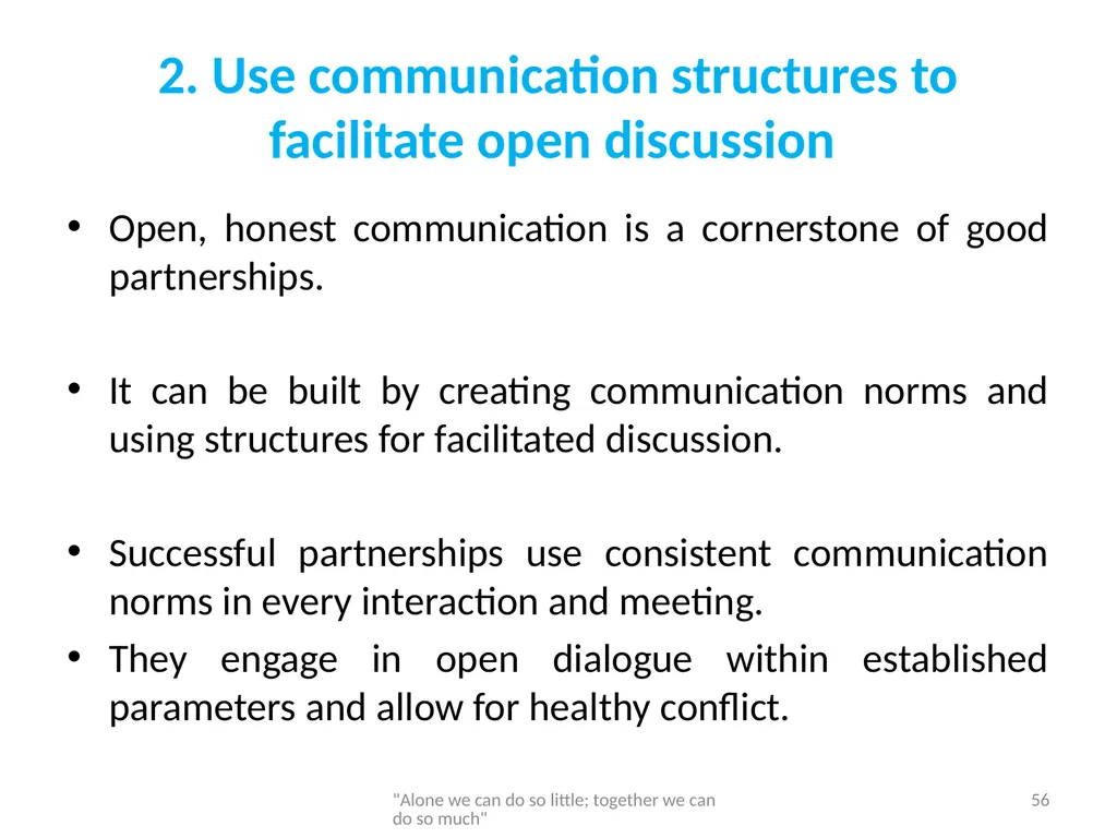 Networking and partnership formation for AECD - slide 56 of 120