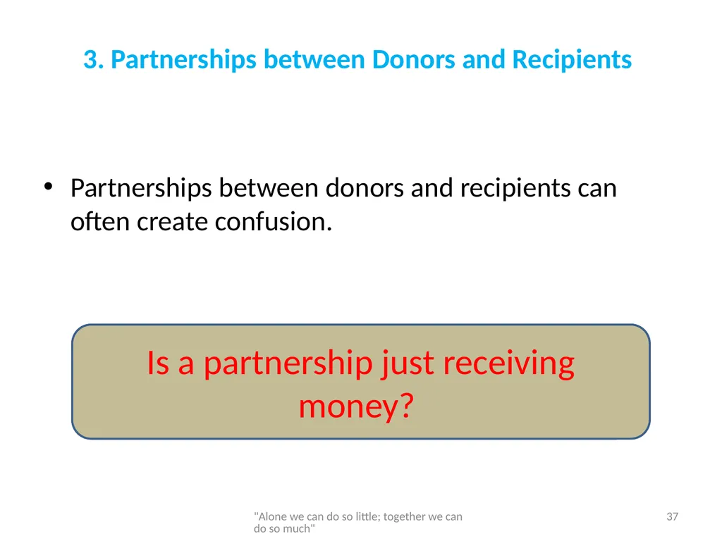 Networking and partnership formation for AECD - slide 37 of 120