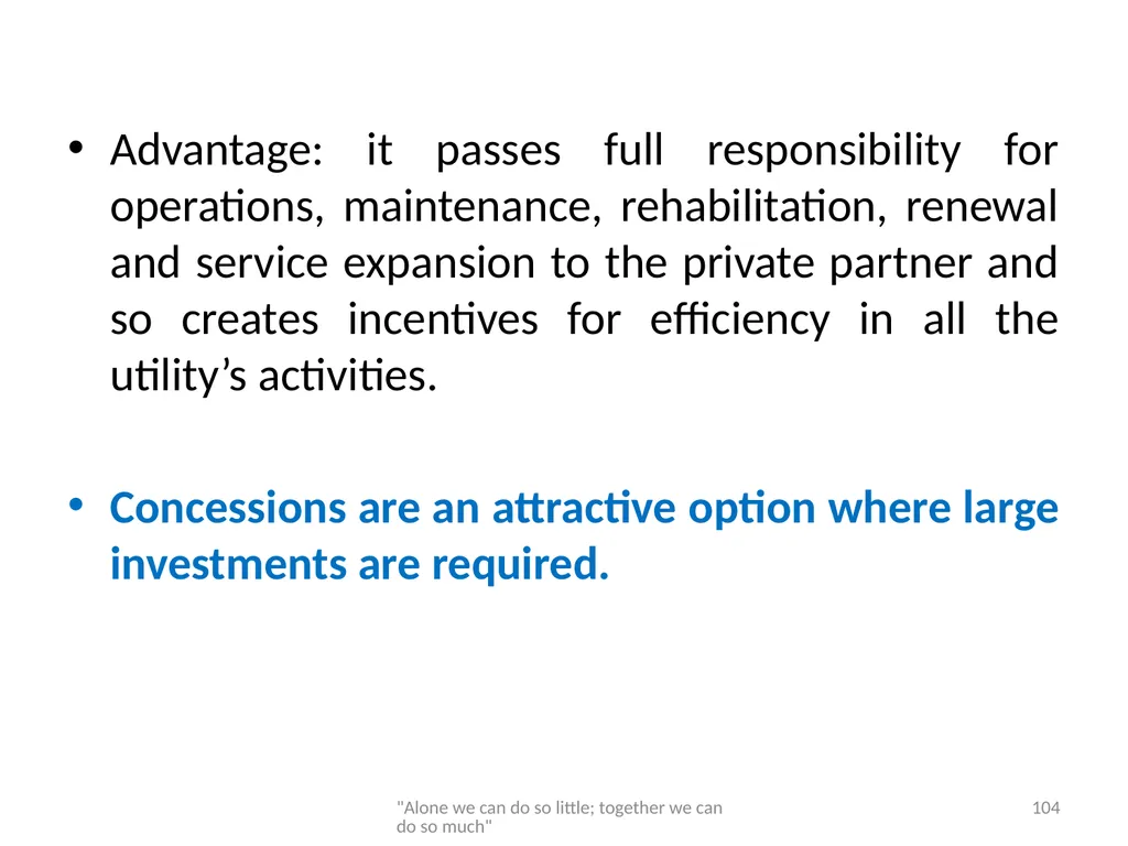 Networking and partnership formation for AECD - slide 104 of 120