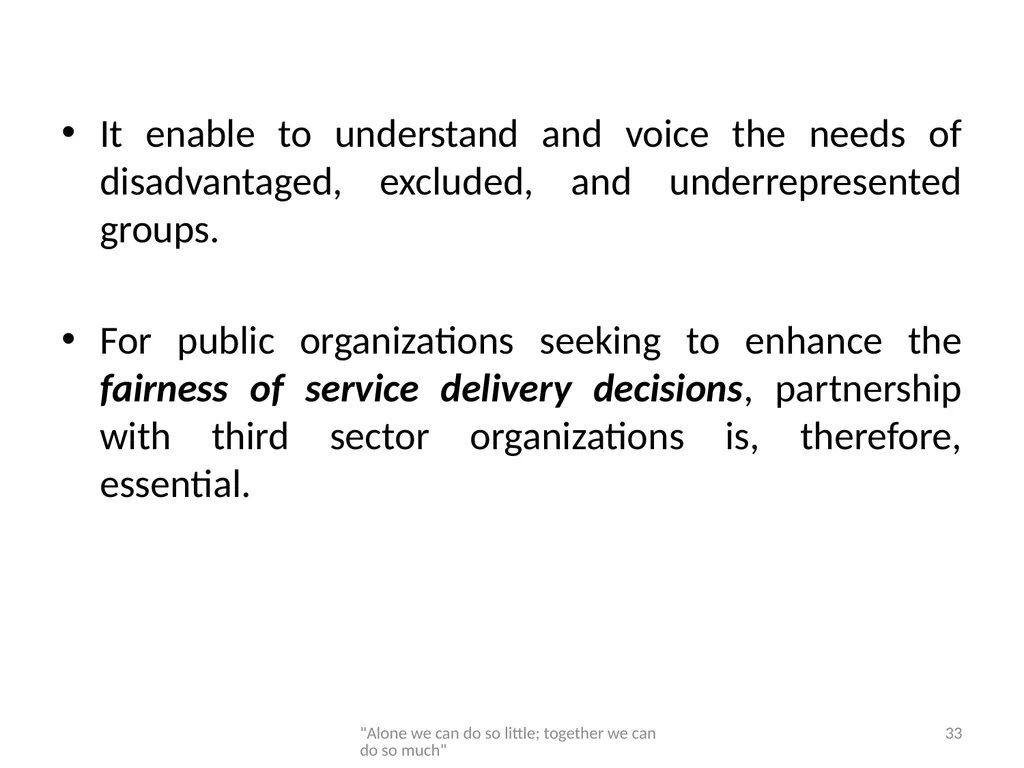 Networking and partnership formation for AECD - slide 33 of 120