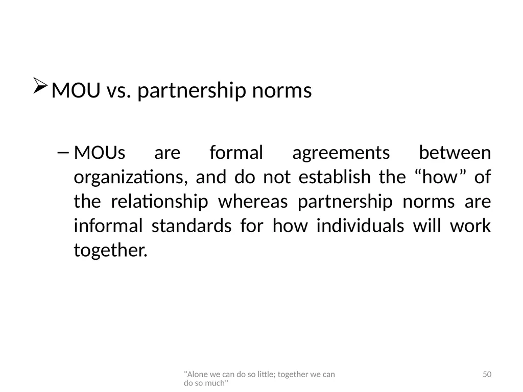 Networking and partnership formation for AECD - slide 50 of 120