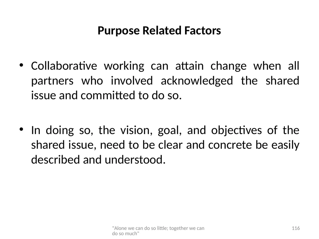 Networking and partnership formation for AECD - slide 116 of 120