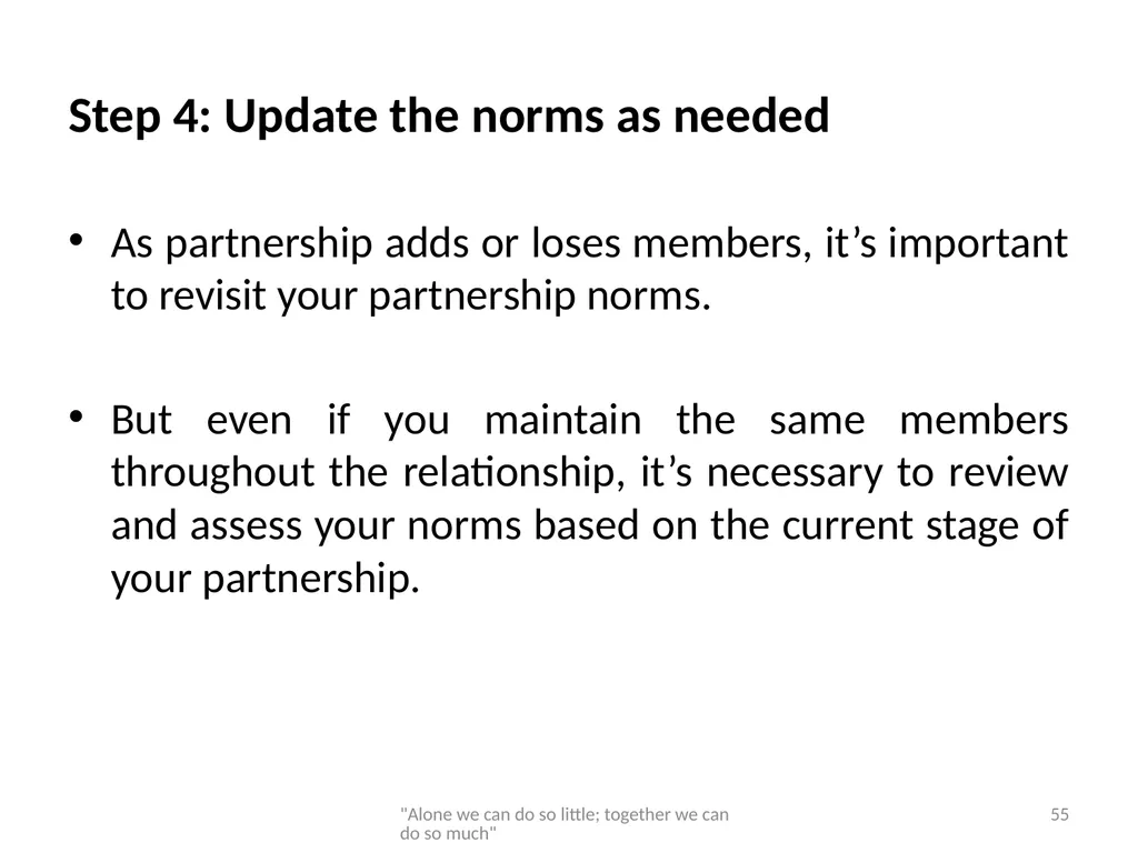 Networking and partnership formation for AECD - slide 55 of 120