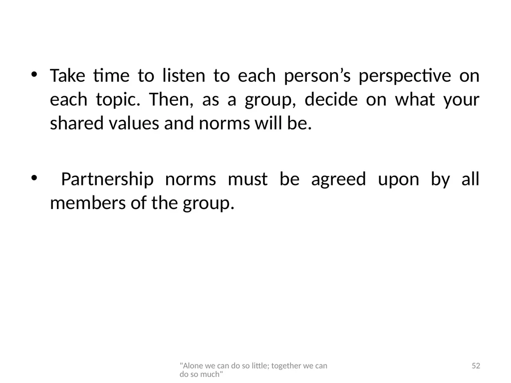 Networking and partnership formation for AECD - slide 52 of 120