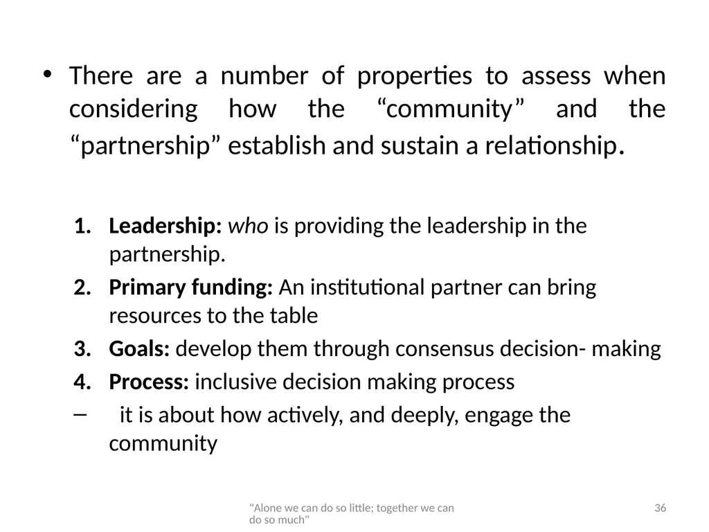 Networking and partnership formation for AECD - slide 36 of 120