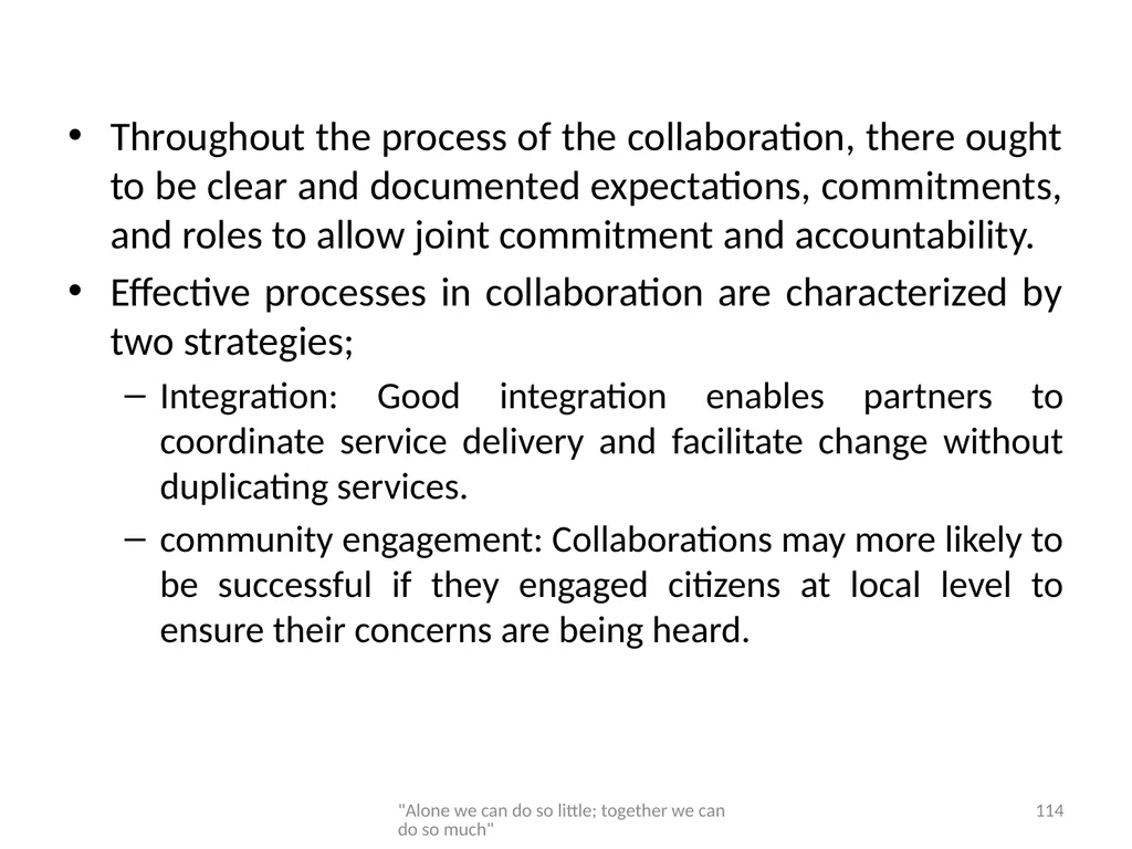 Networking and partnership formation for AECD - slide 114 of 120