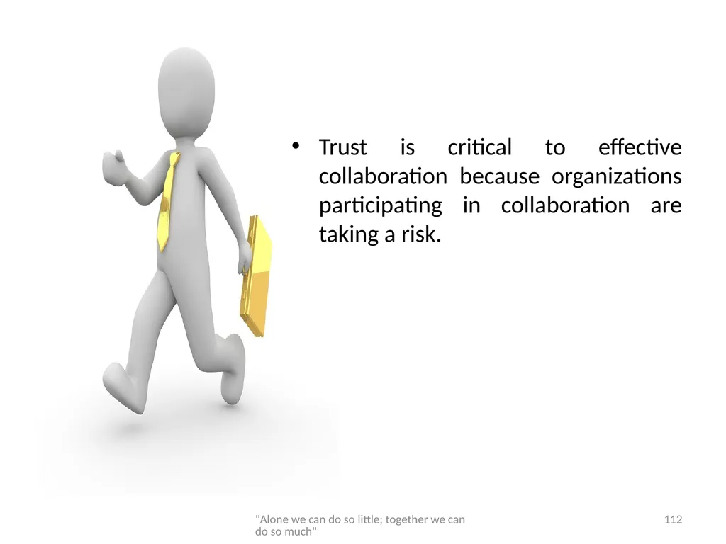 Networking and partnership formation for AECD - slide 112 of 120