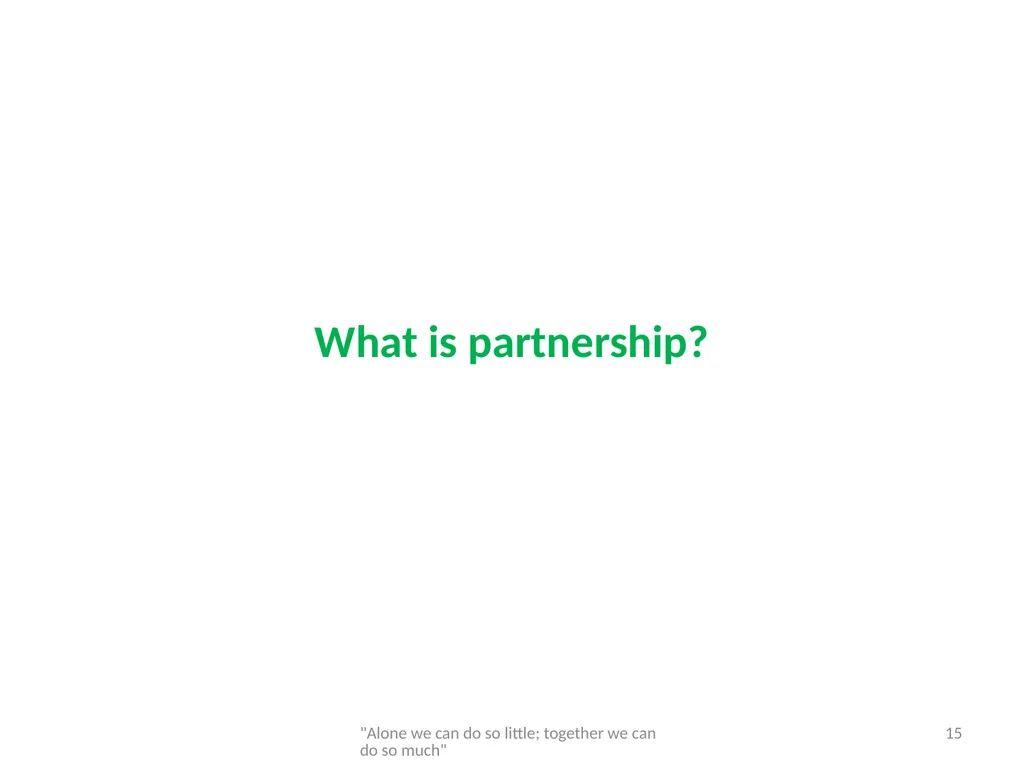 Networking and partnership formation for AECD - slide 15 of 120
