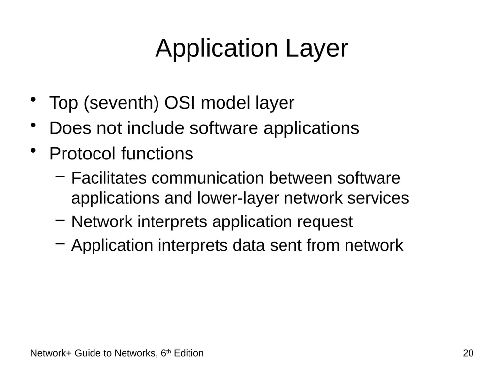 Network+ Guide to Networks 6th Edition Chapter 2 - slide 20 of 54