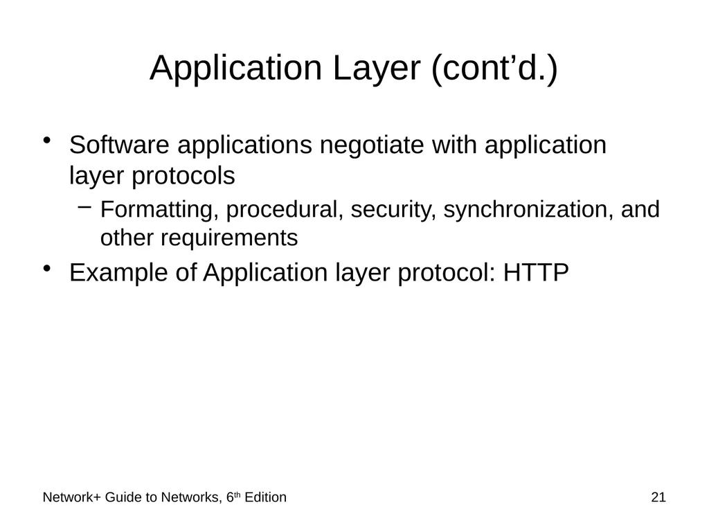Network+ Guide to Networks 6th Edition Chapter 2 - slide 21 of 54