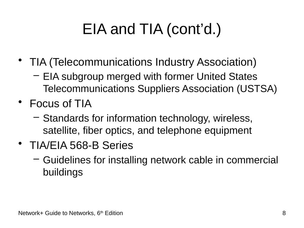 Network+ Guide to Networks 6th Edition Chapter 2 - slide 8 of 54
