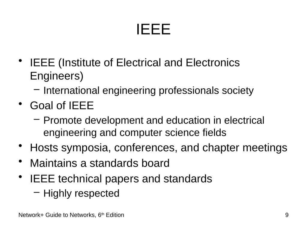 Network+ Guide to Networks 6th Edition Chapter 2 - slide 9 of 54