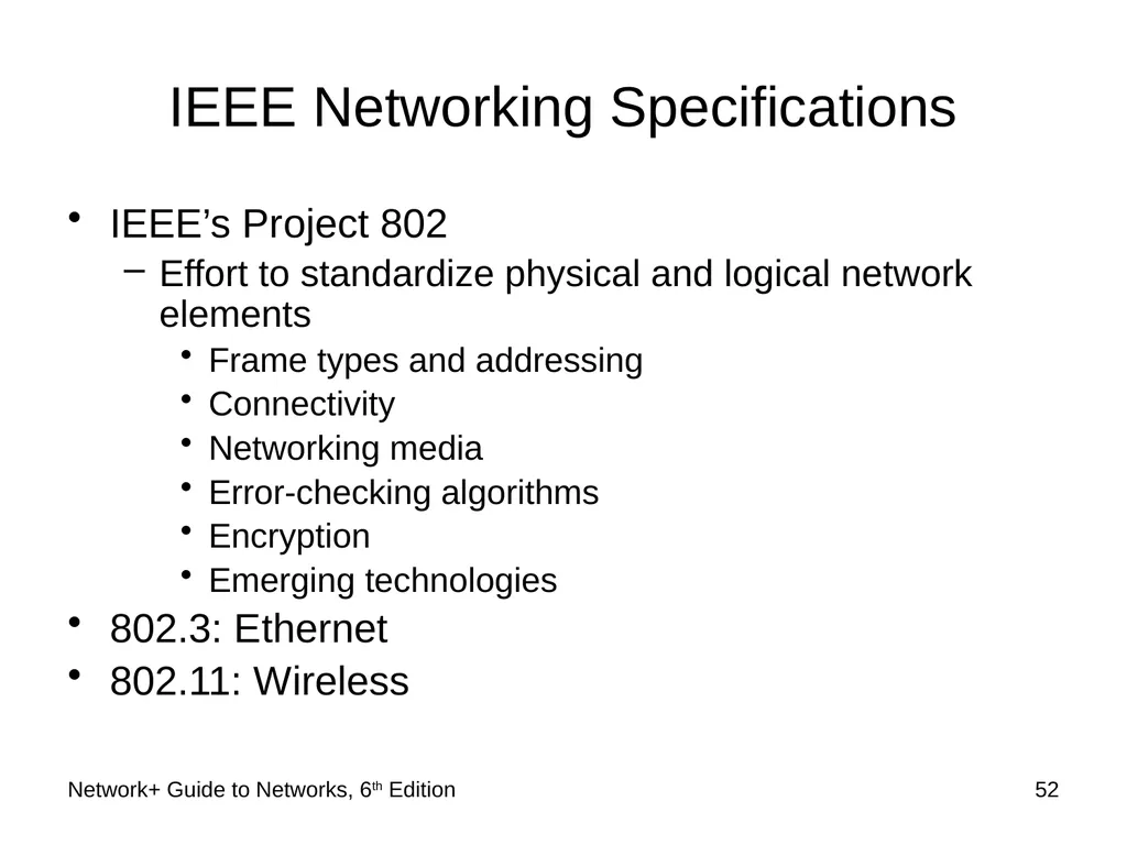 Network+ Guide to Networks 6th Edition Chapter 2 - slide 52 of 54