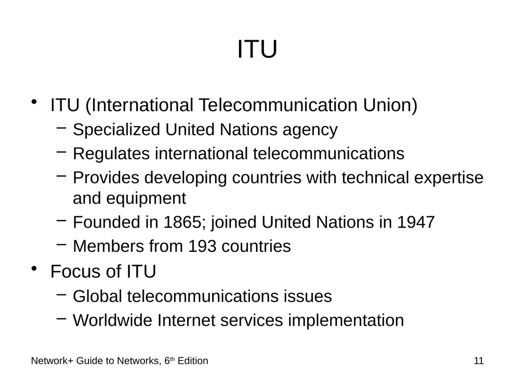 Network+ Guide to Networks 6th Edition Chapter 2 - slide 11 of 54