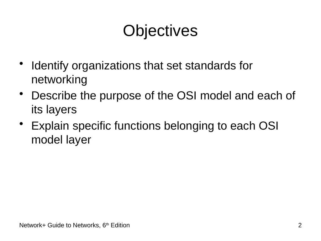 Network+ Guide to Networks 6th Edition Chapter 2 - slide 2 of 54