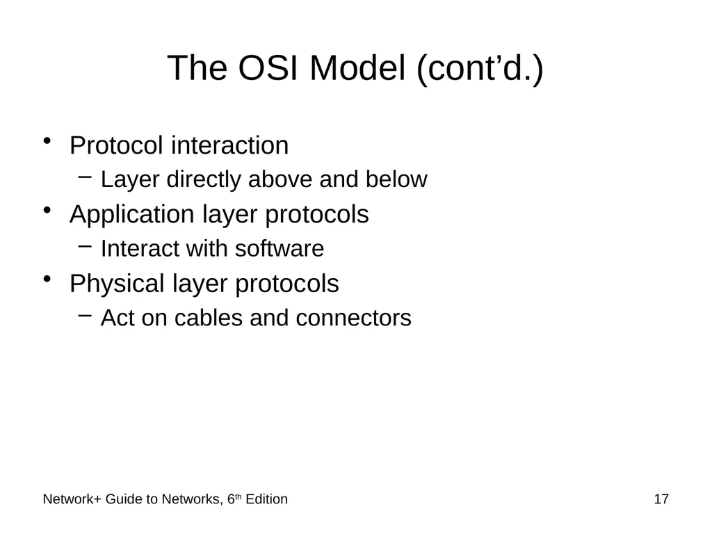 Network+ Guide to Networks 6th Edition Chapter 2 - slide 17 of 54