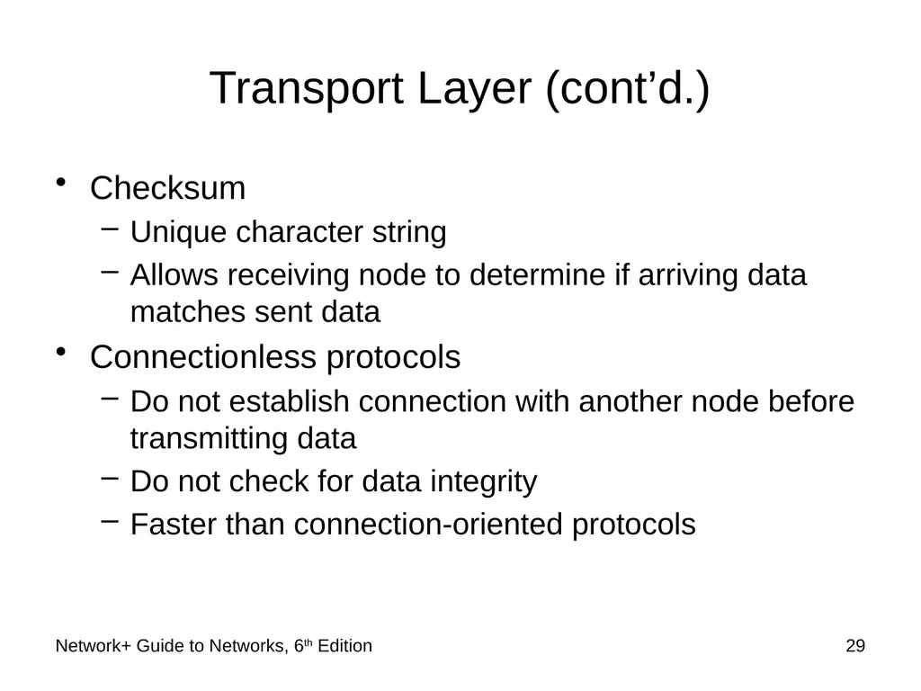 Network+ Guide to Networks 6th Edition Chapter 2 - slide 29 of 54