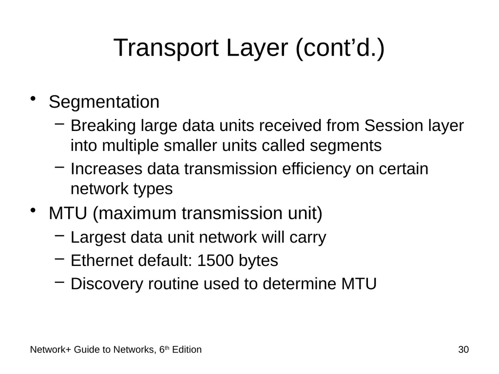 Network+ Guide to Networks 6th Edition Chapter 2 - slide 30 of 54