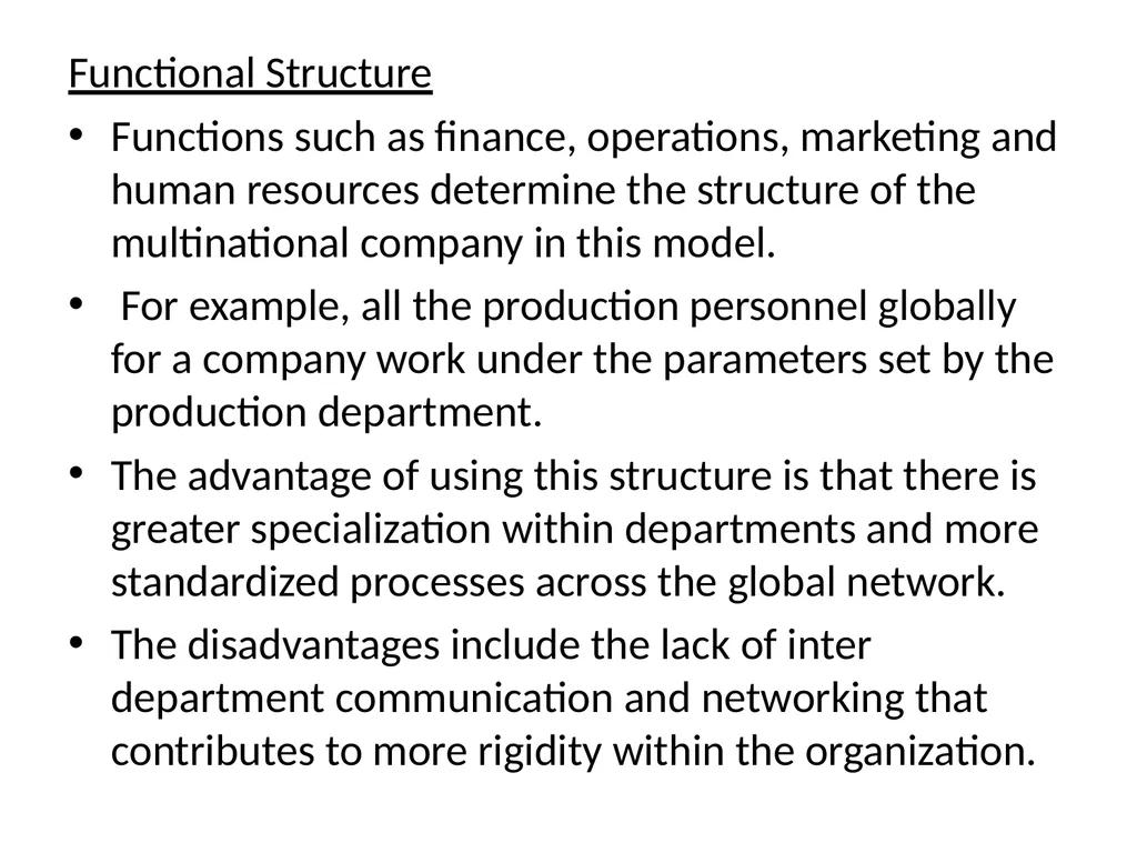 Multinational Companies (MNCs) Multinational - slide 20 of 46