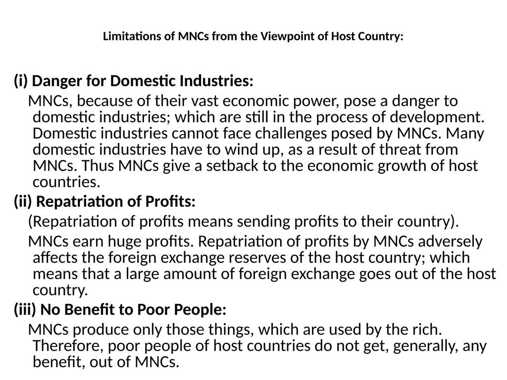 Multinational Companies (MNCs) Multinational - slide 12 of 46