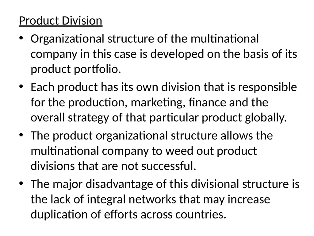 Multinational Companies (MNCs) Multinational - slide 18 of 46