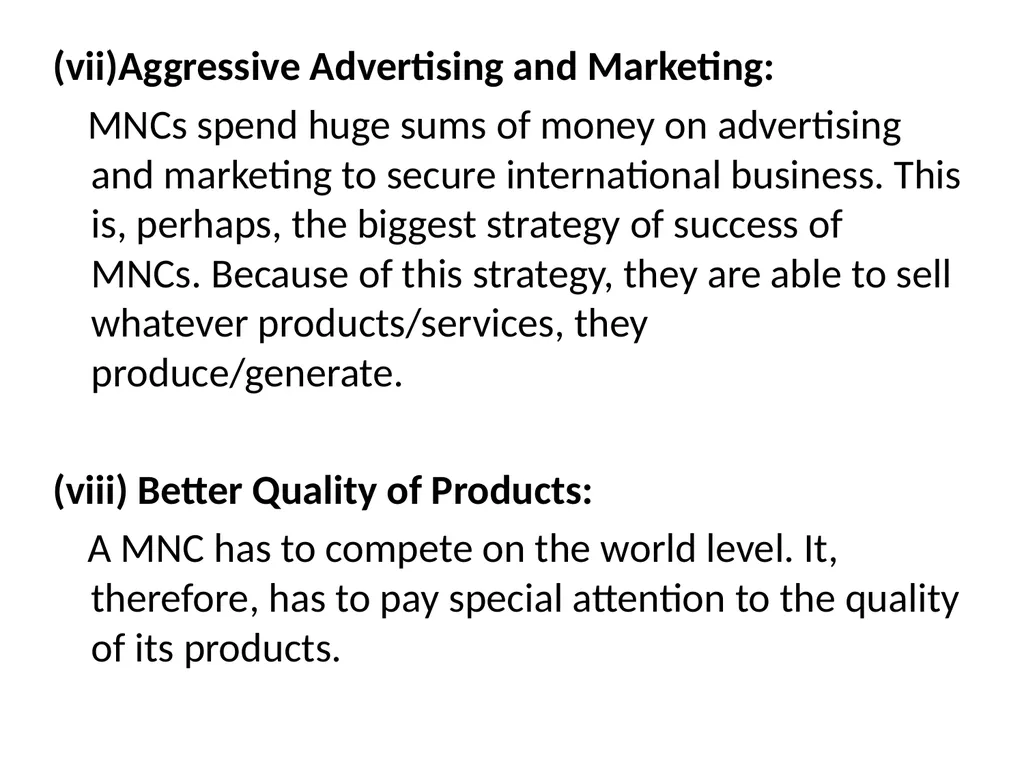 Multinational Companies (MNCs) Multinational - slide 8 of 46