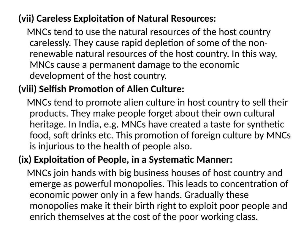 Multinational Companies (MNCs) Multinational - slide 14 of 46