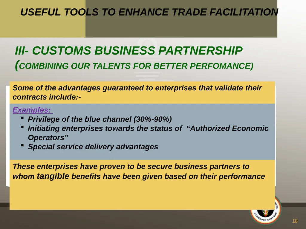 UK CAMEROON BUSINESS NETWORKING EVENT “THE - slide 18 of 22