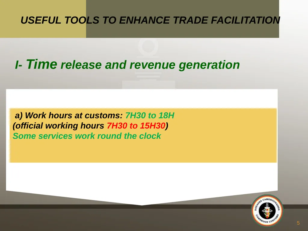 UK CAMEROON BUSINESS NETWORKING EVENT “THE - slide 5 of 22