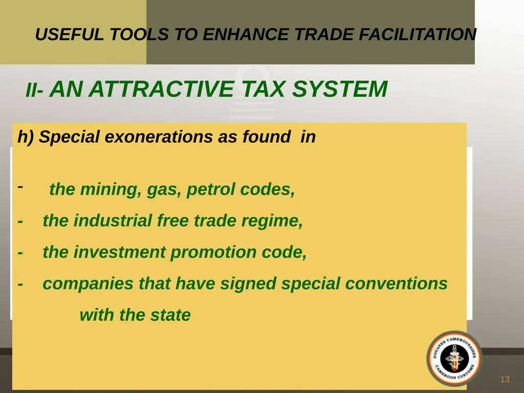 UK CAMEROON BUSINESS NETWORKING EVENT “THE - slide 13 of 22