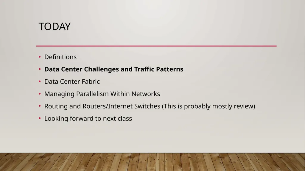14-760: Adv. Real-World Networks Switching fabric, - slide 6 of 38