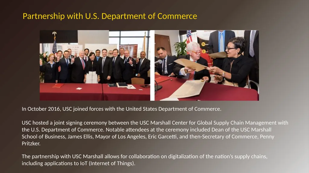 Global Supply Chain Symposium in Mexico May 21, - slide 7 of 9