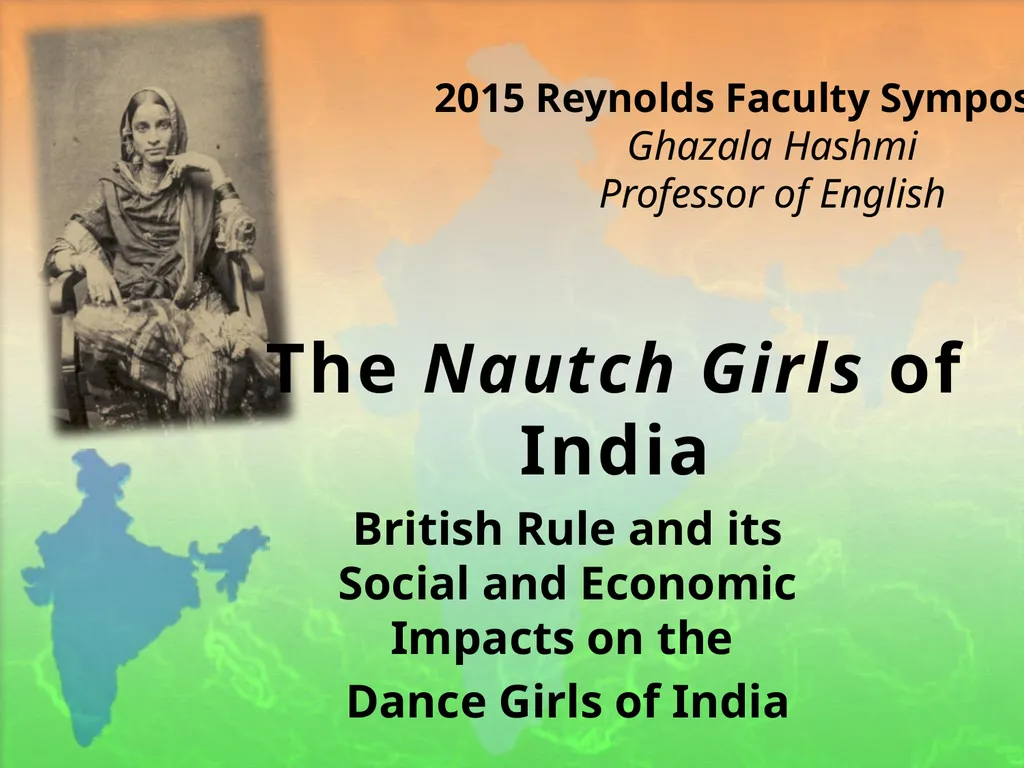 The Nautch Girls of India British Rule and its
