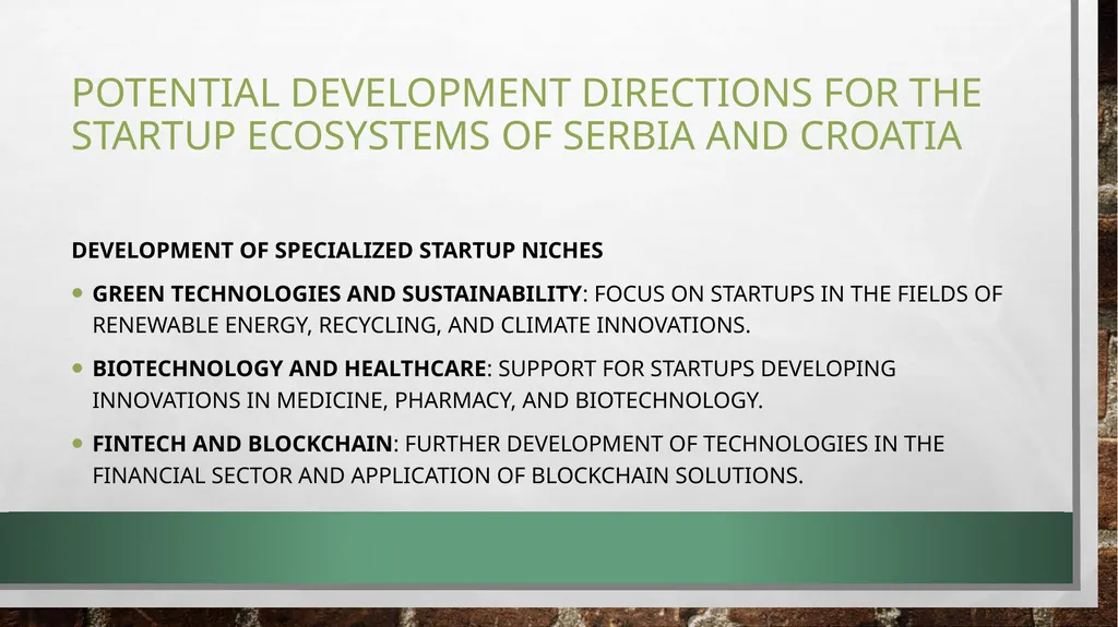 „Regional startup ecosystems– current state and - slide 42 of 49