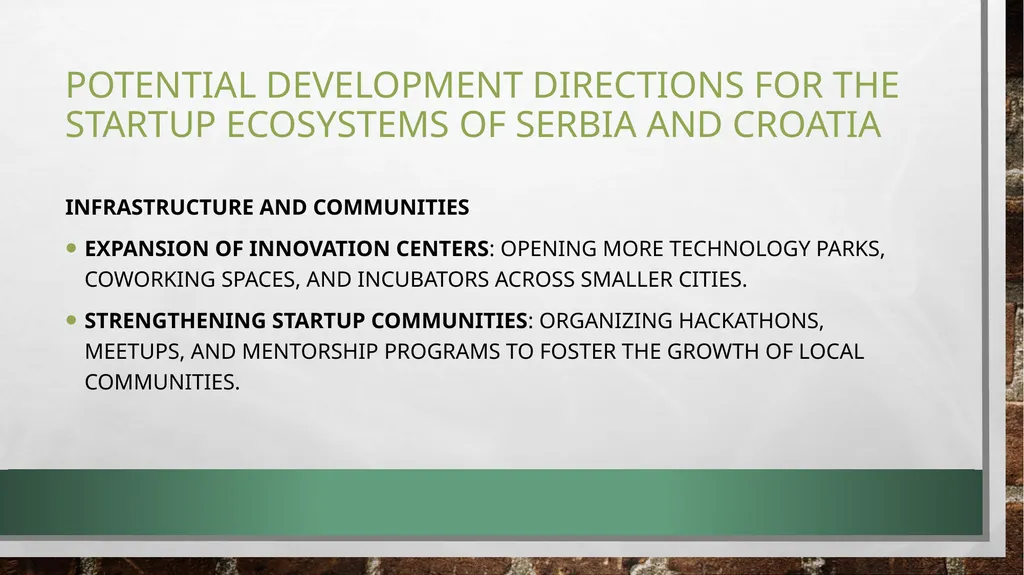 „Regional startup ecosystems– current state and - slide 43 of 49