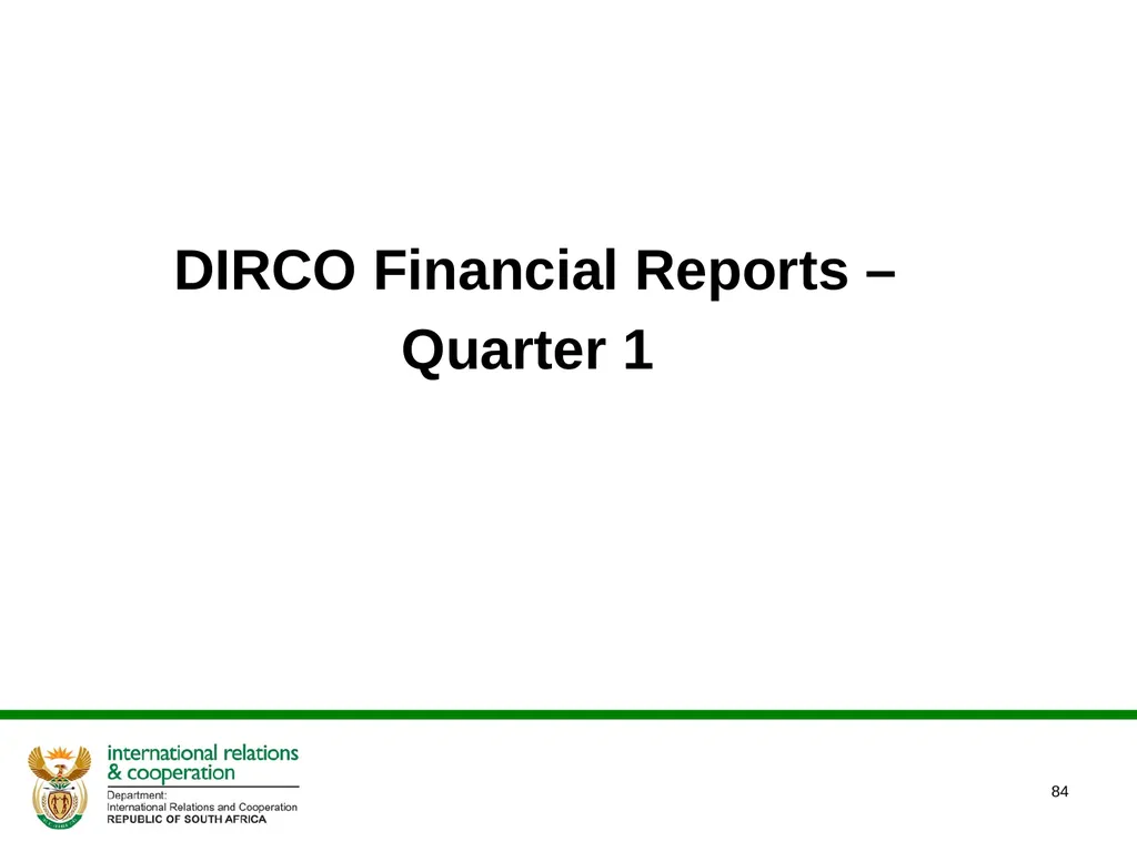 2022/2023 Q1 & Q2 Quarterly Reports to the - slide 84 of 92