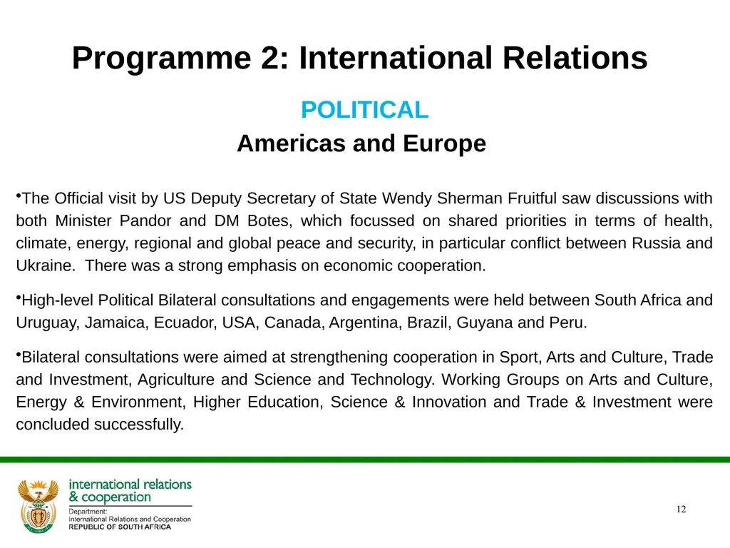 2022/2023 Q1 & Q2 Quarterly Reports to the - slide 12 of 92