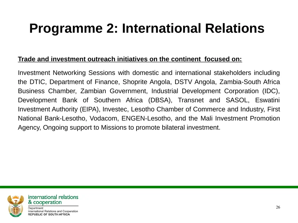 2022/2023 Q1 & Q2 Quarterly Reports to the - slide 26 of 92