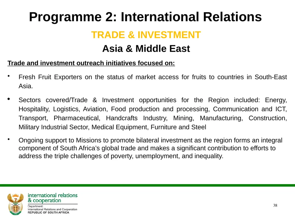 2022/2023 Q1 & Q2 Quarterly Reports to the - slide 38 of 92
