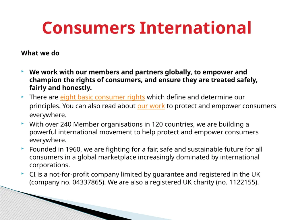 CONSUMER PROTECTION IN ZIMBABWE Presentation by - slide 6 of 19