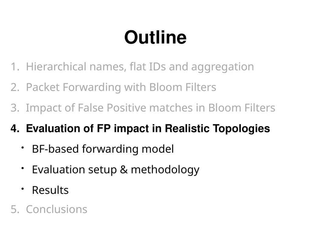 Analysis and Improvement of Name-based Packet - slide 16 of 36