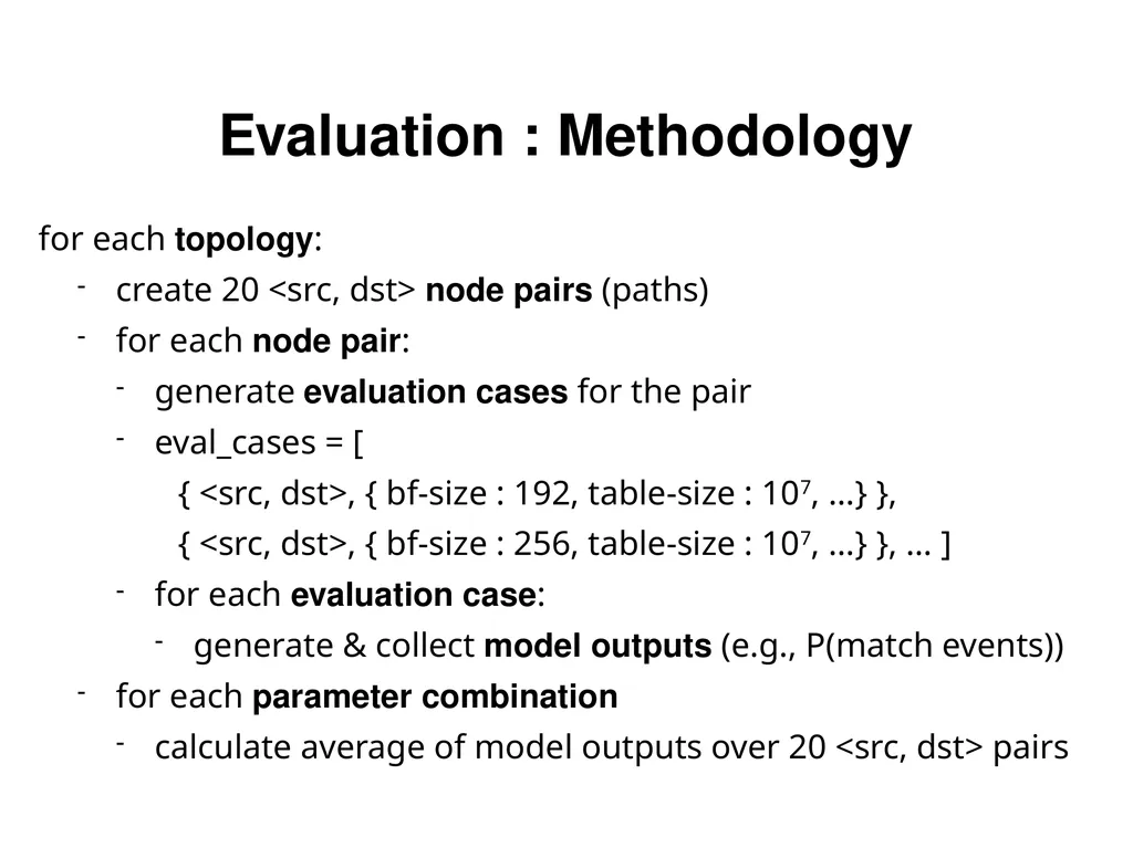 Analysis and Improvement of Name-based Packet - slide 20 of 36