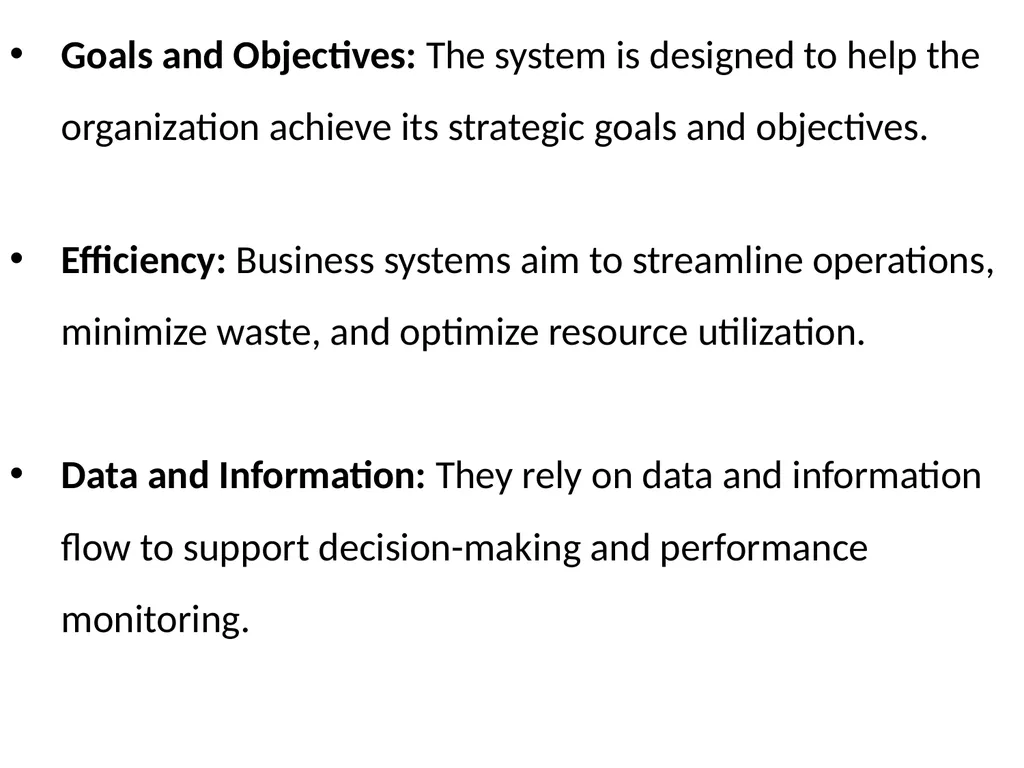 Unit 1: BUSINESS SYSTEM Presented by - Dr. Rahul - slide 7 of 22